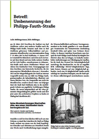 Flugblatt