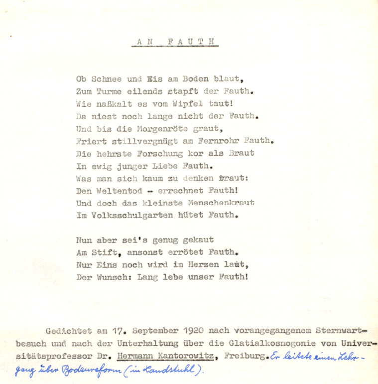 Gedicht Kantorowicz
