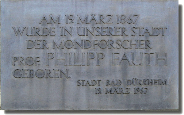 Tafel Philipp-Fauth-Straße